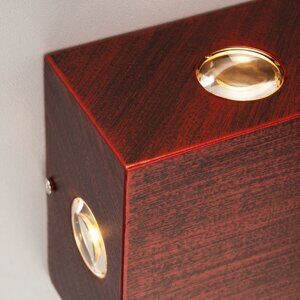 1601 TECHNO LED Elektrostandard светильник красно черный